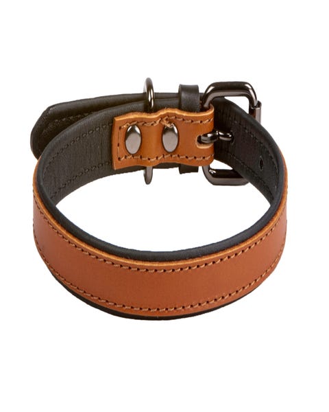 Rukka pets Leather dual collar