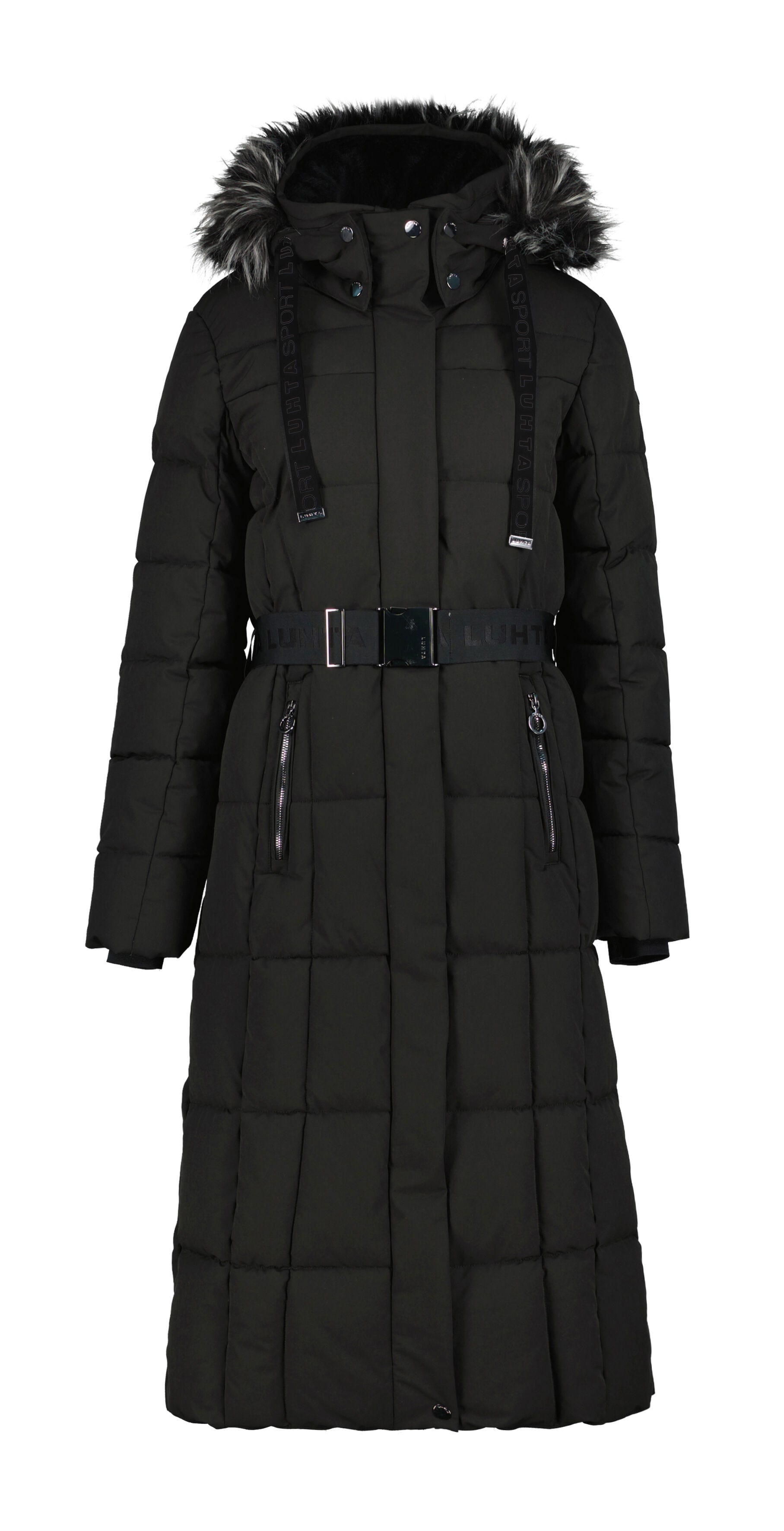 Guess aiko long coat cheap