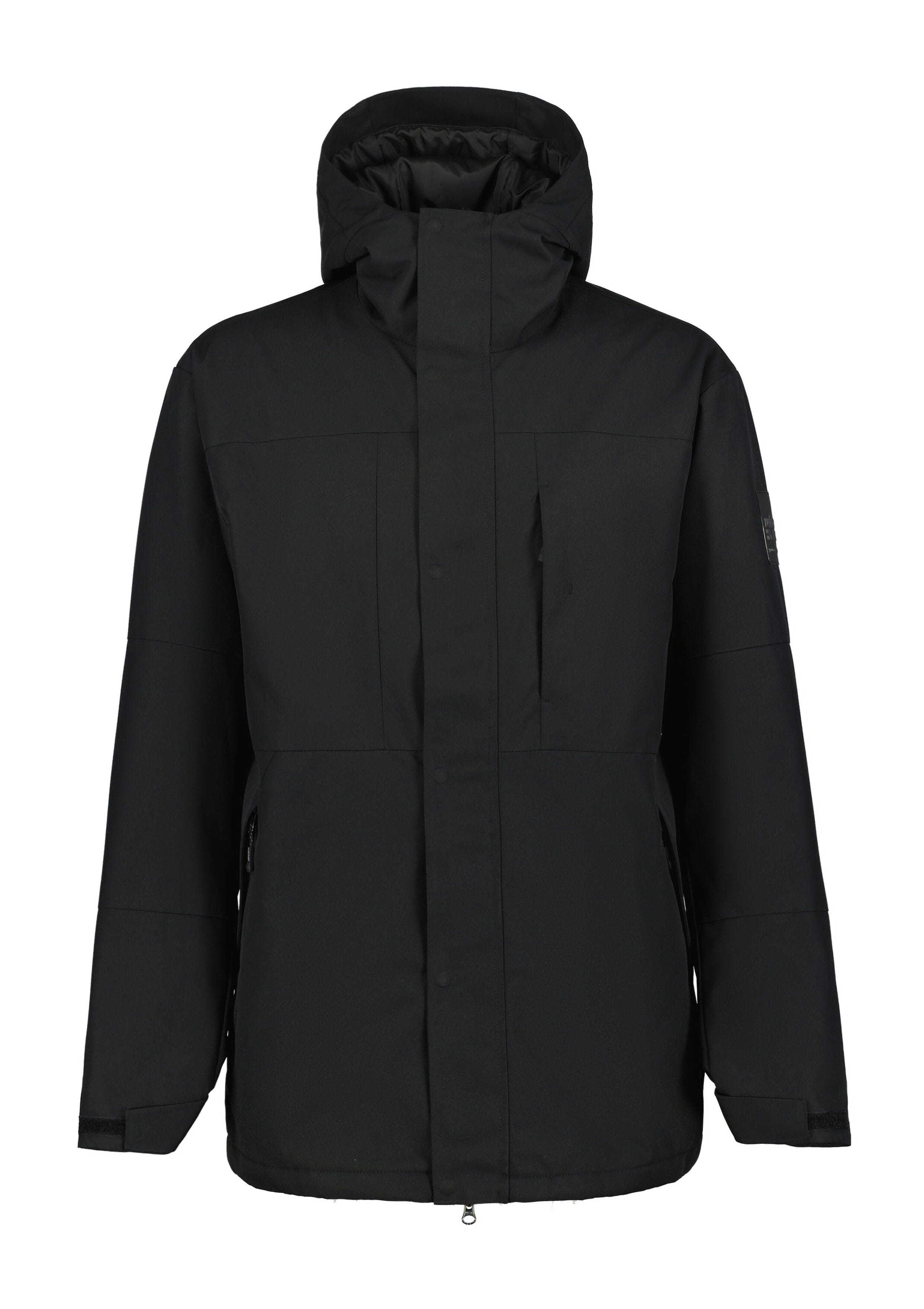 Men's padded hipecore+ maroon ski jacket hot sale
