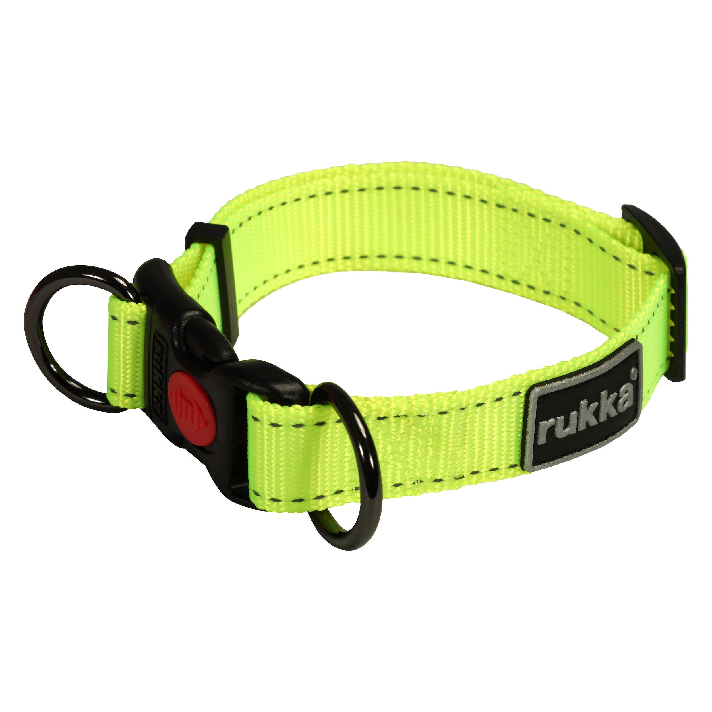 Neon dog collar sales
